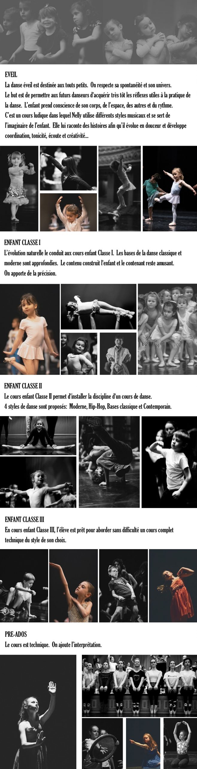 Cours Enfants & pré-ados